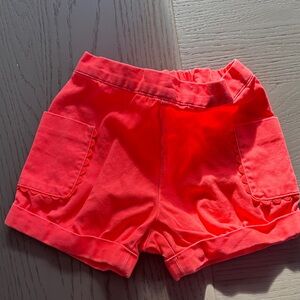 Jacadi Bright Red Women's Cargo Shorts